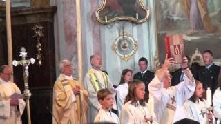 Heilige Messe in der Weizbergkirche am 15. 8. 2012