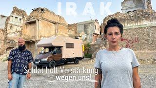 Wir geraten zwischen die Fronten. | Overlanding im Irak 