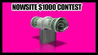 Nowsite review Nowsite life Nowsite $1000 contest