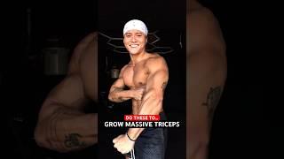 Do these to grow massive triceps (at home workout)