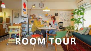 【ROOM TOUR】CM Producer & Graphic Designer | Works, Nordic & Antique Mix | Japanese