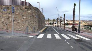 Queda inaugurado un tramo de obras en la carretera de la Alcazaba para mejorar la accesibilidad