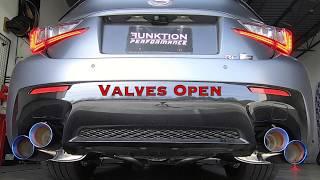 LEXUS RC F w/ ARMYTRIX Variable Valve Controlled Exhaust