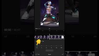 Smooth slow motion tutorial// Capcut editing tutorial, ff edit tutorial, lobby edit ff #shorts​