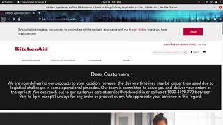 REFLECTED XSS BUG POC ON KITCHENAID.COM