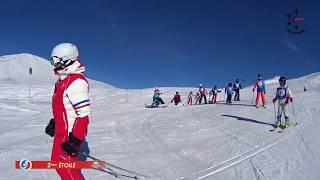 ESF BELLE PLAGNE Cours collectifs ski enfants 2e