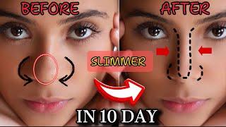 Top Exercises To Slimmer Nasal Effectively | Get Beautiful Nose Naturally | Reduce Nose Fat At Home
