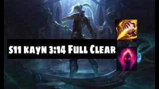 kayn 3:14 full clear (season 11)