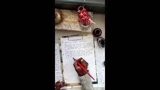 24/7 Write with Me ~ Study with Me ~ Writing ASMR ~ Writing with Ink