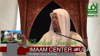 Khotbah Jum'ah Led By Brother Terra Kurnia at Masjid IMAAM CENTER  USA