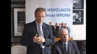 Konferencja prasowa KWW Wspólnota - Marek Domagała