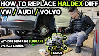 HOW TO REPLACE VW/AUDI HALDEX DIFFERENTIAL - EASY DETAILED GUIDE