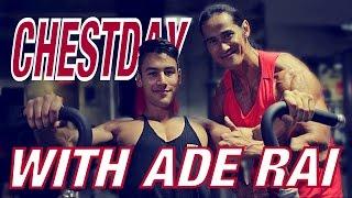 CHESTDAY WITH ADE RAI / LATIHAN DADA DI GYM