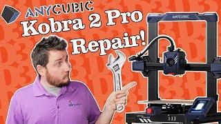This Printer ALMOST CAUGHT FIRE!!! Anycubic Kobra 2 Plus Repair #livestream #3dprinterrepair
