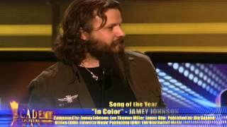 Jamey Johnson Wins Song Of The Year For "In Color" - ACM Awards 2009