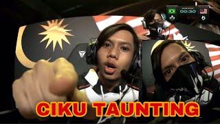 ”LIHAT REACTION CASTER INDONESIA DENGAN AKSI TODAK CIKU!!