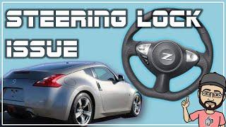 Solution to 370z Steering Lock Fault - Repair No Start No Power Issue