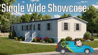 Single wide Manufactured Home Tour Showcase with Where's Wil