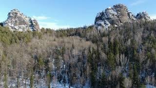 Открывающийся вид на Центральные Столбы