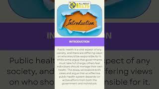 IELTS Writing Task 2 | Band 9 Essay Idea for Public Health | All About IELTS