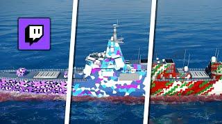 Twitch Exclusive Camouflages – Modern Warships