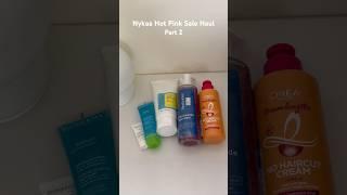 Nykaa Hot Pink Sale Haul- Part 2 #shorts #nykaa