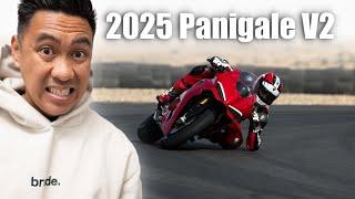 on the 2025 Ducati Panigale V2 and V2S