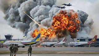 7 minutes ago! Ukrainian Air Base Destroyed by Russian Missiles! Here's What Happened