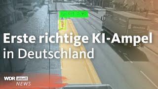 So funktioniert die KI-Ampel in Hamm | WDR aktuell