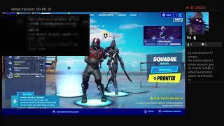 Fortnite: gioco in live(Leggere descrizione )(no 1 vs 1) PS4|Live ITA