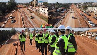 Huge Road Construction Halted: Bekwai Roundabout To Santasi Dual Road Project Put On Hold!