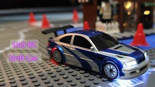 Unboxing of BMW M3 GT-R NFSMW RC Drift Car AWD 1/43 Scale