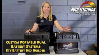 Custom Portable Dual Battery Systems - DIY Battery Box Builder | Accelerate Auto Electrics