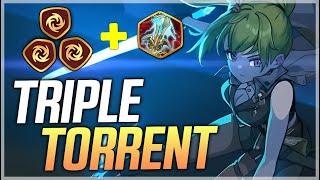 HOW MUCH DAMAGE AMIKI CAN DEAL with TRIPLE TORRENT?! - Epic Seven