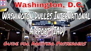 Washington Dulles International Airport (IAD) – Arrivals, Ground Transport and Metro trains Guide