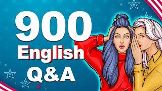 900 English Conversations and Speaking Practice | Improve Daily Life Pronunciation | Learn English