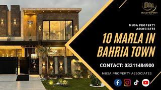 10 Marla House for sale in Bahria Town Lahore || Live visit || Musa Property Associates