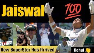 Jaiswal Hundred  Australia Down & Out | Brilliant Inning RAHUL  India Vs Australia 1st Test Day 3