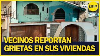 Surquillo: Vecinos preocupados por condiciones de sus inmuebles