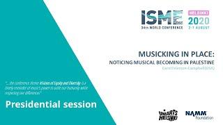 Musicking In Place: Noticing Musical Becoming In Palestine