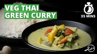 Veg Thai Green Curry Recipe | Thai Green Curry | Vegetarian Curry Recipes | Thai Cuisine | Cookd