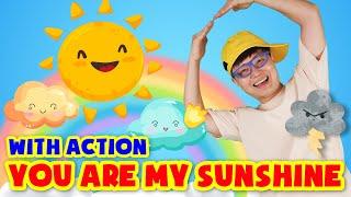 You Are My Sunshine with Action  | Song for Children | Super Simple Songs | Nursery Rhymes