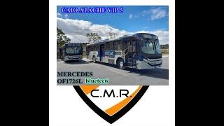 MERCEDES OF1726L BLUETEC6  o primeiro urbano com carroceria CAIO APACHE VIP 5 de BH #SÃODIMAS #novo