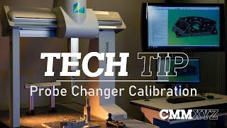 Probe Change Rack Calibration | CMMXYZ Tech Tips