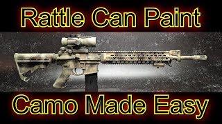 How to Rattle Can Paint Your Battle Rifle!!!  Just Do It!!!