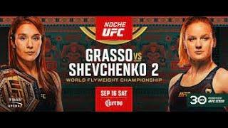 UFC Noche Grasso vs Shevchenko Predictions