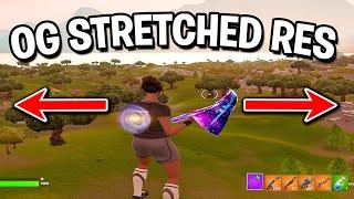 How To Get Stretched Resolution in Chapter 5 Fortnite! (HUGE FPS BOOST)