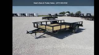 2022 Doolittle Utility Trailer 77X12 Single Axle Utility...