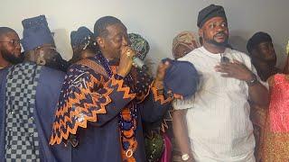 WATCH HOW ODUNLADE ADEKOLA TURNED UP FOR LATEEF ADEDIMEJI AT LISABI MOVIE PREMIERE IN LAGOS