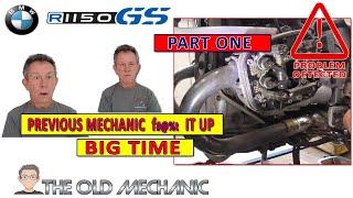 BMW R1150GS This Prevous Mechanic Did A REALY TERRIBLE Job..! PART 1 # 2